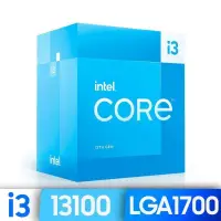 在飛比找PChome24h購物優惠-Intel 第13代 Core i3-13100 中央處理器