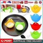 1-4x Poached Cups Steamer Egg Poacher Pan Poaching Pod Boil Cooker Kitchen Mould