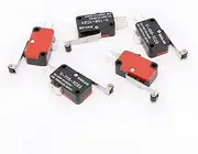 5* V-156-1C25 Micro Limit Switch Long Hinge Roller Momentary SPDT Snap Action Accessory