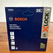 Bosch FBX5100 X-Lock Fiber Discs 5” X 100 Grier 25pk