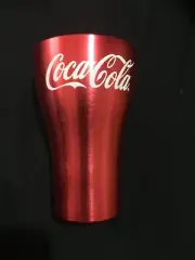 McDonalds Red Coke Cup Coca Cola Glass Maccas 2020 Aluminium Australia New Rare