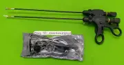 2pc Laparoscopic Fenestrated Bipolar Forceps 5mmx330mm Surgical Instruments