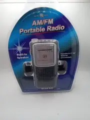 New Electro Brand Portable AM/FM Radio with Built in Speaker Model 849