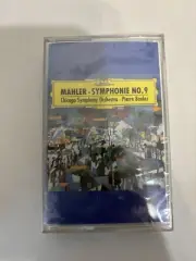 CHICAGO SYMPHONY ORCHESTRA / PIERRE BOULEZ Mahler: Symphonie No. 9 - Cassette