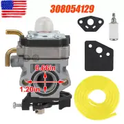 591442002-2PK for Ryobi Carburetor 308054129 for RY38BP 38cc Backpack Blower