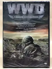 WW2 7 MOVIE COLLECTION ENIGMA ANZIO IKE COUNTDOWN TO D DAY HEROES OF TELEMARK