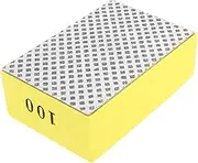 SEWACC Hand Polishing Pad Grit Practical Diamond Polishing Block for Tile Efficient Grinding Tool for Home Renovation Durable Safe Sanding