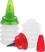 Hoement 2pcs Framed Vase Cake Decorating Tool Cake Decorating Supply Decorating Accessory Cream Piping Bottle Cookie Icing Bottles Cookie Decorating Supply Cookie Icing Bottle Kit