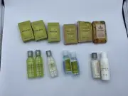 Hotel Toiletries Lit Shampoo Mouthwash Sewing Kit Lotion Crabtree Evelyn Soap