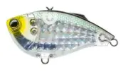 Yo-Zuri 3DR-X Vibe 60 Lipless Crankbait SILVER BLACK, 1/2 oz B2