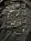 US 85pc Steel Mixed Body Piercing Jewelry Set Ear Eyebrow Labret Belly Nose Ring