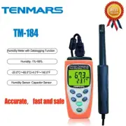 TENMARS TM-184 Precision Temperature/Humidity Meter w Datalogging Function