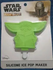 Disney The Mandalorian Green Silicone Ice Pop Maker Baby Yoda Grogu