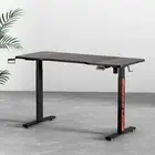 Motorised Height Adjustable Desk Frame Electric Computer Table Stand W/ RGB LED