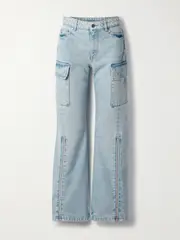 [Stella McCartney] Stella McCartney - + Net Sustain High-rise Straight-leg Organic Jeans - Blue - 24 24 Blue