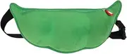 [GRPKSSIB] 3D Pea Pod Sling Backpack Plush Edamame Purse Cute Soybean Chest Crossbody Shoulder Bags Green, Green, Small, Sling Backpacks
