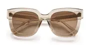 CHIMI 08 Ecru Men's Sunglasses Brown Size 47