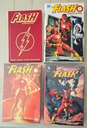 *FLASH Geoff Johns OMNIBUS Vol 1 2 3* 1-3 Set DC Comics + REBIRTH Leather PANINI