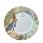 Peter Rabbit Salad Plates Spring Garden The World Of Beatrix Potter 8" Set 4 New