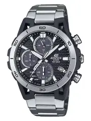 NEW Casio EDIFICE SOSPENSIONE Steel Carbon Solar Chrono Mens Watch EQS960D-1AV