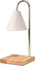 Electric Candle Warmer Lamp with 2 Bulbs, Table Lamp with Dimmable and Timer, Aromatic Candle Holders Wax Melt Suitable for Vintage Bedroom Decor, Mother's Day Birthday Women & Mom Gifts
