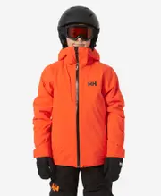 JUNIOR ALPHA JACKET, Cherry Tomato | Helly Hansen AU