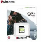 SD Card 256GB Kingston Canvas Select Plus Class10 SDXC U3 Memory Card HD Video