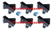 6X MICROPHONE SPRING CLIP Karaoke DJ PA Tripod Boom Stand Mic Holder Clamp Mount