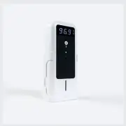 Hand Santizer Dispenser w/ Infrared Thermometer And Smart Voice (Black Friday)
