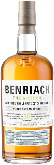 Benriach 16 Year Old Single Malt Scotch Whisky 700ml
