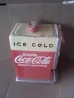 NWT SEALED Vintage 2002 Coca Cola Coke Soda Fountain Ceramic Cookie Jar 10.5"