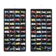 Storage Case Compatible with 80 Hot Wheels Matchbox Cars, Double-Sided Hangin...