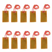 10PCS 12V Adhesive Heater Pad Panel 25x50mm PI Heating Thin Film Polyimide Plate