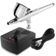 Dual Action Airbrush and Mini Compressor Kit