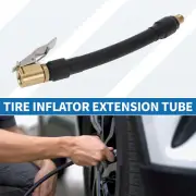 1pc 6.30" 12.6mm OD Tire Inflator Extension Tube 0.305inx32TPI for Car Bicycle