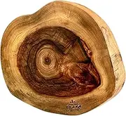 Orana Round Block Board 30-38cm Custom Camphor Laurel Made in Australia Anti-Bacterial Handmade Chopping Cutting Board
