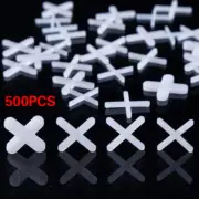 500Pc 1mm-4mm Cross Tile Leveling System Reusable Floor Spacer Clip Tile Leveler