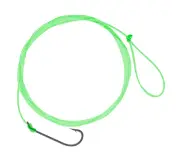 Hurricane BLS1280-5 Blackfish Snelled Hook Size 5 12" 80Lb
