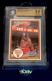 1990 MICHAEL JORDAN KENNER SLU BGS 9.5 GEM MINT *TRUE GEM* (RARE) BGS PSA POP