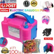 Electric Air Balloon Pump 2 Nozzle Automatic Portable 600W Inflator Balloon Arch
