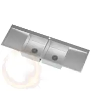 Cefito Kitchen Sink Basin Stainless Steel Under/Top/Flush Mount Bowl 155X50CM