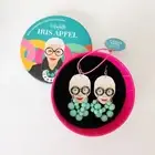 Erstwilder x Iris Apfel | Iris the Style Icon Earrings BNIB
