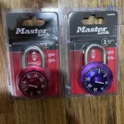 2 Master Lock Padlock Combination 1530DCM Free Shipping