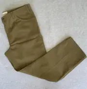 RM Williams Ringer Jeans Mens W44 X L32 Olive Pants Straight Leg Mid Rise Slim