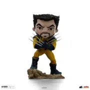 Iron Studios Deadpool and Wolverine Wolverine Unmasked MiniCo Statue