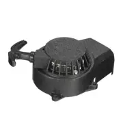 Pull Starter Pocket Starter + Flywheel Black/Sliver Metal+Plastic Newest