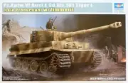 Trumpeter Models Tiger I Late w/ Zim 1:35 #9540 Shrink Wrap / Free Ship
