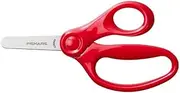 Fiskars 1064071 Children's Scissors from 6 Years Length 13 cm for Right and Left Handed Users Metal Blade/Plastic Handles Red