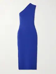 [GAUGE81] GAUGE81 - Arriba One-shoulder Knitted Midi Dress - Blue - EU 40 EU 40 Blue
