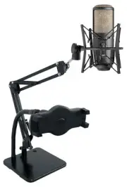 AKG P220 Studio Condenser Microphone Recording Mic+Shockmount+Dual Desktop Stand
